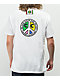 Cross Colours Black Lives For Peace White T-Shirt - Thumbnail image 1 of 3