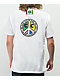 Cross Colours Black Lives For Peace camiseta blanca