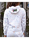 Cross Colours Circle Logo Paint Splatter White Crop Hoodie  - Thumbnail image 2 of 6