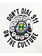 Cross Colours Don't Dial 911 Natural T-Shirt - Thumbnail image 3 of 3