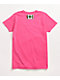 Cross Colours Label Logo Pink T-Shirt