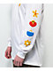 Cross Colours Live Colorful Lives White Long Sleeve T-Shirt - Thumbnail image 4 of 5