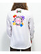 Cross Colours Live Colorful Lives White Long Sleeve T-Shirt - Thumbnail image 1 of 5