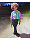 Cross Colours Multi Stripe Zip Polo Shirt - Thumbnail image 3 of 3