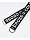 Cross Colours cinto con anillo D negro