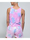 Cross Colours x Aaliyah Pink Tie Dye Crop Tank Top - Thumbnail image 2 of 4