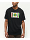 Cross Colours x Skate Nation Ghana Label Black T-Shirt - Thumbnail image 1 of 4