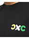 Cross Colours x Skate Nation Ghana camiseta negra con estampado tribal