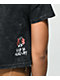 Cross Colours x Tupac Shakur Black Crop T-Shirt