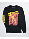 Crunchyroll x Godzilla Faded Black Long Sleeve T-Shirt - Thumbnail image 1 of 2
