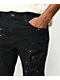 Crysp Denim Atlantic Paint Splatter Black Jeans - Thumbnail image 4 of 5