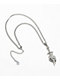 Cyberspace Shop Dagger Heart 18" Silver Chain Necklace - Thumbnail image 2 of 2