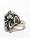 Cyberspace Shop Slither Skull Silver Ring - Thumbnail image 1 of 3