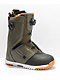 DC Control Olive Green Boa Snowboard Boots 2022