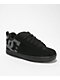 DC Court Graffik Black & Grey Skate Shoes - Thumbnail image 1 of 5