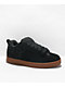 DC Court Graffik Black & Gum Skate Shoes