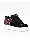DC Court Graffik Black & Hot Pink Platform Skate Shoes - Thumbnail image 1 of 5