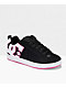 DC Court Graffik Black & Hot Pink Skate Shoes - Thumbnail image 1 of 4
