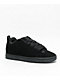 DC Court Graffik Black Skate Shoes - Thumbnail image 2 of 7
