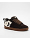 DC Court Graffik Brown Skate Shoes - Thumbnail image 1 of 4