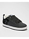 DC Court Graffik Grey, Black & White Skate Shoes - Thumbnail image 1 of 5