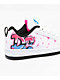 DC Court Graffik Pink, White & Blue Skate Shoes - Thumbnail image 5 of 6