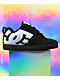 DC Court Graffik Puff Black & White Skate Shoes - Thumbnail image 7 of 9
