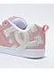 DC Court Graffik SE Pink & Silver Skate Shoes - Thumbnail image 5 of 5