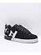 DC Court Graffik Square Black & White Skate Shoes