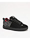 DC Court Graffik Studded Black Skate Shoes - Thumbnail image 1 of 13