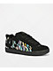 DC Court Graffik Zebra Black & Iridescent Skate Shoes - Thumbnail image 1 of 4