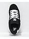 DC Kids' Court Graffik Black & White Skate Shoes - Thumbnail image 3 of 5