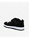 DC Kids' Court Graffik Black & White Skate Shoes - Thumbnail image 2 of 6