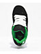 DC Kids Court Graffik Black, Grey & Green Skate Shoes - Thumbnail image 3 of 4