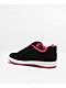DC Kids Court Graffik Black, White & Pink Skate Shoes - Thumbnail image 2 of 4