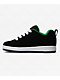 DC Kids Court Graffik Black & Kelly Green Skate Shoes - Thumbnail image 3 of 6