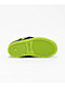 DC Kids Court Graffik Black & Lime Green Skate Shoes - Thumbnail image 4 of 4