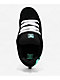 DC Kids Court Graffik Black & Teal Skate Shoes - Thumbnail image 3 of 5