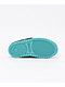 DC Kids Court Graffik Black & Turquoise Skate Shoes - Thumbnail image 4 of 4