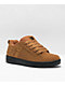 DC Kids Court Graffik Wheat & Black Skate Shoes - Thumbnail image 1 of 4