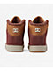 DC Manteca 4 Hi Brown & White Skate Shoes - Thumbnail image 2 of 5