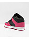 DC Manteca 4 Mid Black & Pink Skate Shoes - Thumbnail image 2 of 4