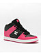 DC Manteca 4 Mid Black & Pink Skate Shoes - Thumbnail image 1 of 4