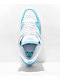 DC Manteca 4 Mid White & Blue Skate Shoes - Thumbnail image 3 of 4