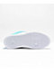 DC Manteca 4 Mid White & Blue Skate Shoes - Thumbnail image 4 of 4