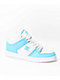DC Manteca 4 Mid White & Blue Skate Shoes - Thumbnail image 1 of 4