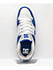DC Manteca 4 White & Blue Skate Shoes - Thumbnail image 3 of 4