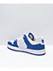 DC Manteca 4 White & Blue Skate Shoes - Thumbnail image 2 of 4