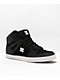 DC Pure High Top Black & White Skate Shoes - Thumbnail image 1 of 4