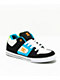 DC Pure Mid Black, White & Blue Skate Shoes - Thumbnail image 1 of 4